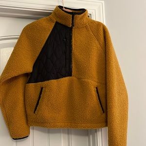 Target Joy Lab Sherpa 1/2 zip pullover - S